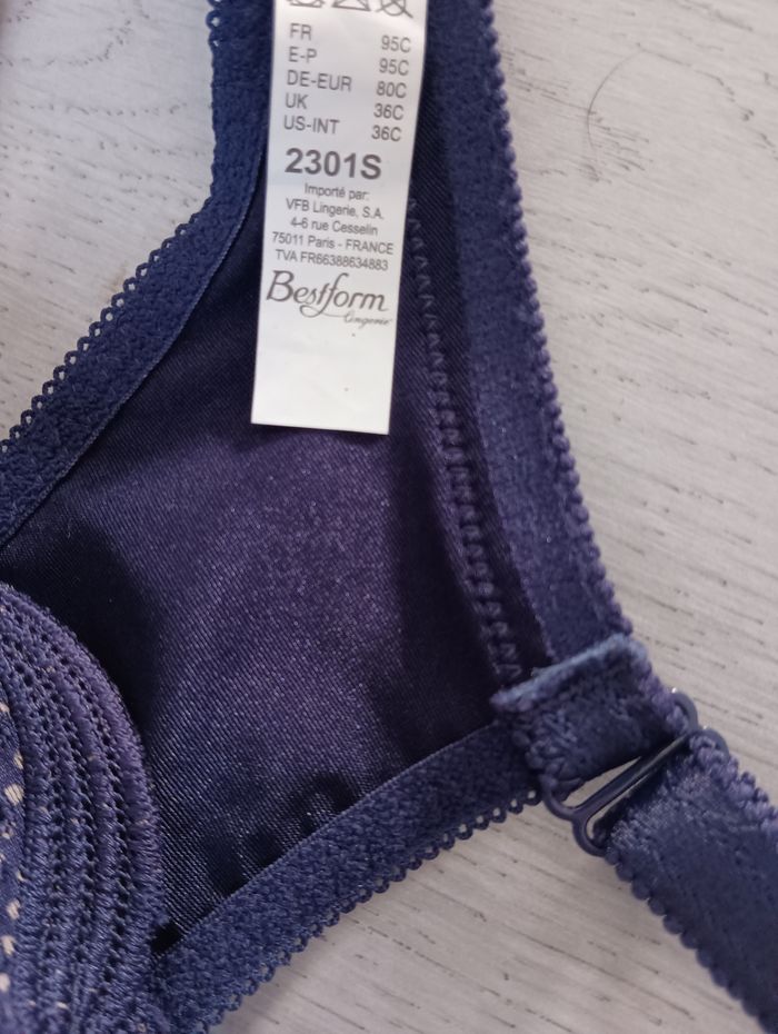 Soutien gorge Bestform 95C Neuf avec étiquette - photo numéro 4