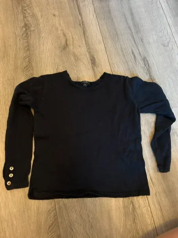 Pull bleu marine 4 ans fille