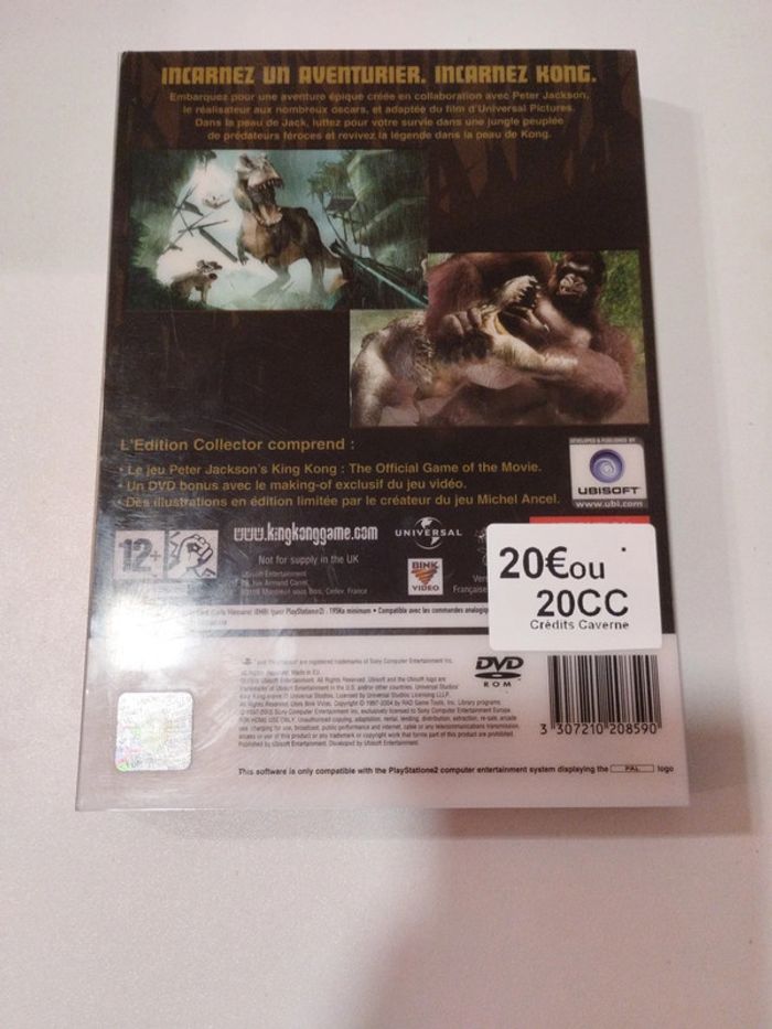 Peter Jackson's King kong - PS2 Steelbook - photo numéro 2