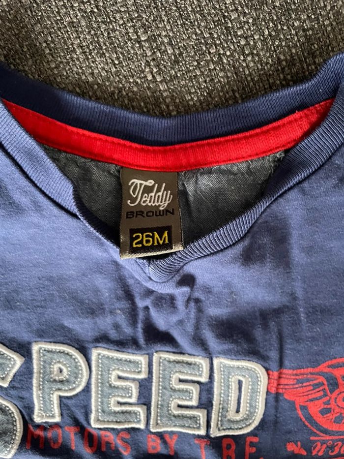 T-shirt manches longues 26 mois Teddy brown - photo numéro 2
