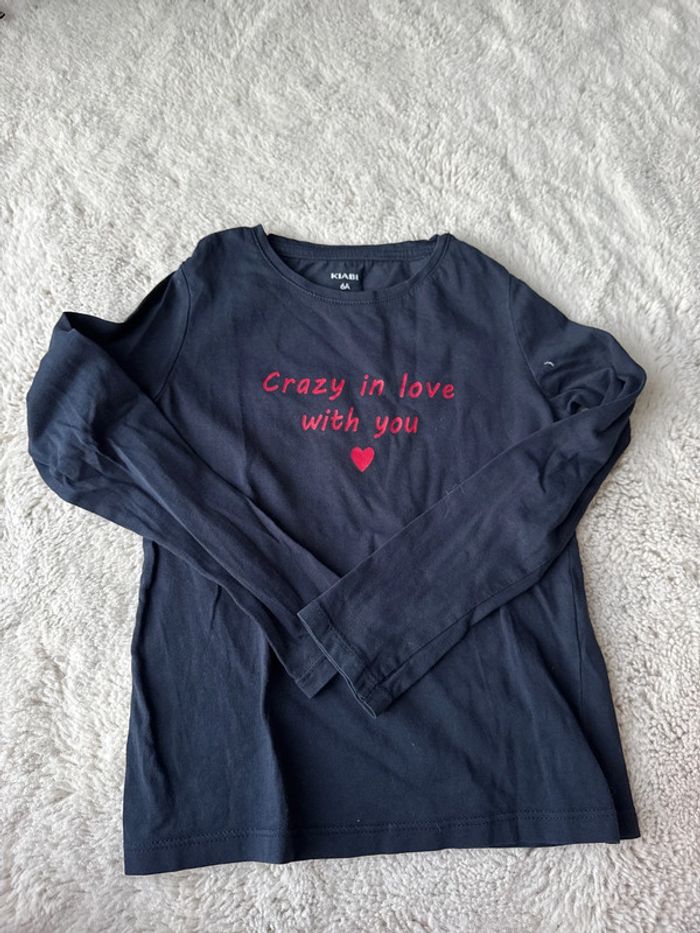 TEE shirt manche longue lot de 8- fille -6 ans - très bon état - photo numéro 16