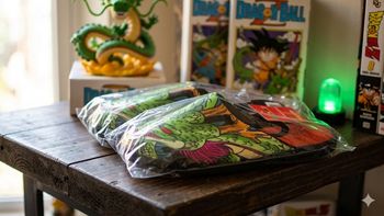 Pantoufles dragon ball shenron neuves