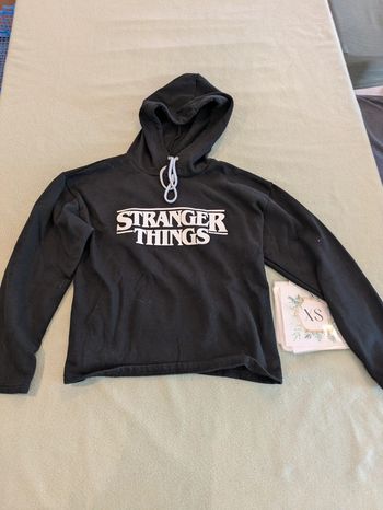 Sweat a capuche XS noir