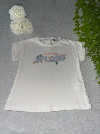 Très jolie tee shirt à courte manche pour bébé fille