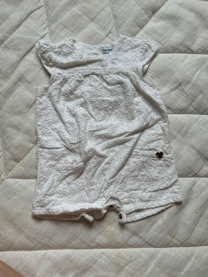 Combishort Vertbaudet taille 3 mois