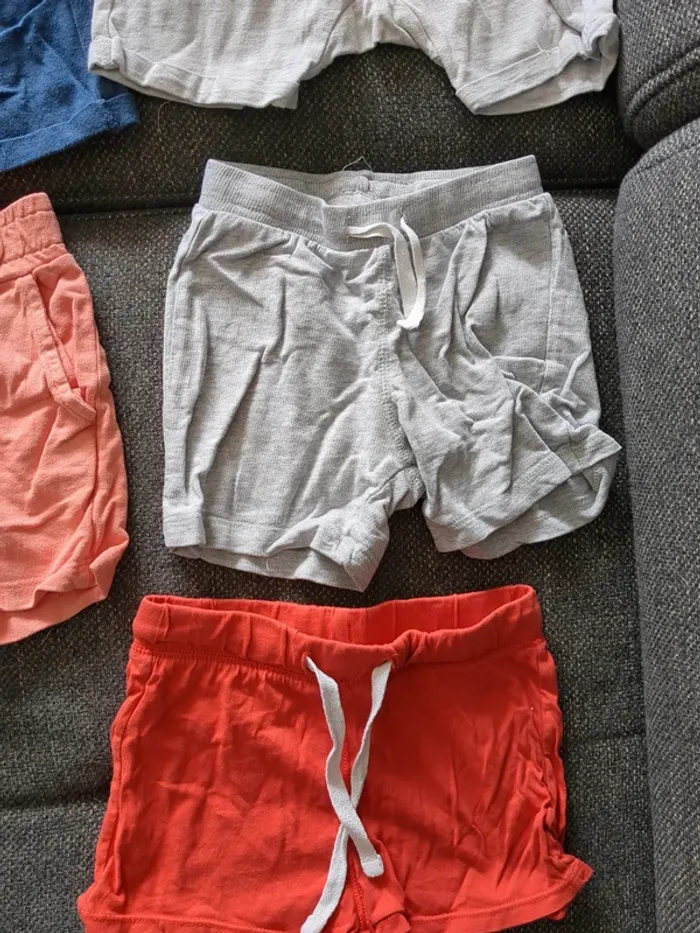 Lot de 7 shorts bébé garçon 74 cm - photo numéro 7