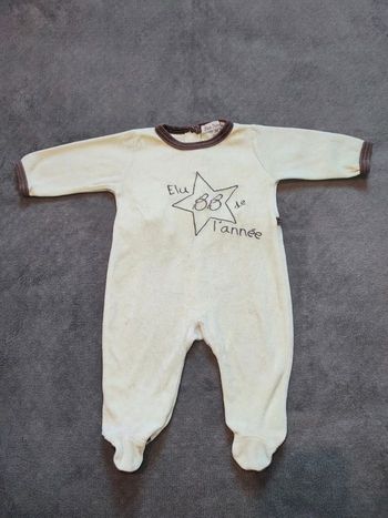 Grenouillère 1 mois