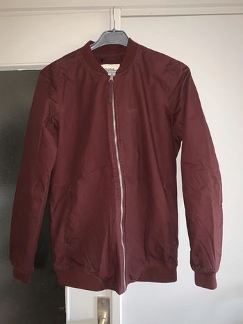 Bomber Pull & Bear bordeaux