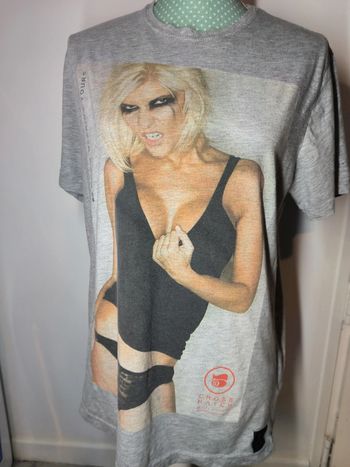 T-shirt gris T L