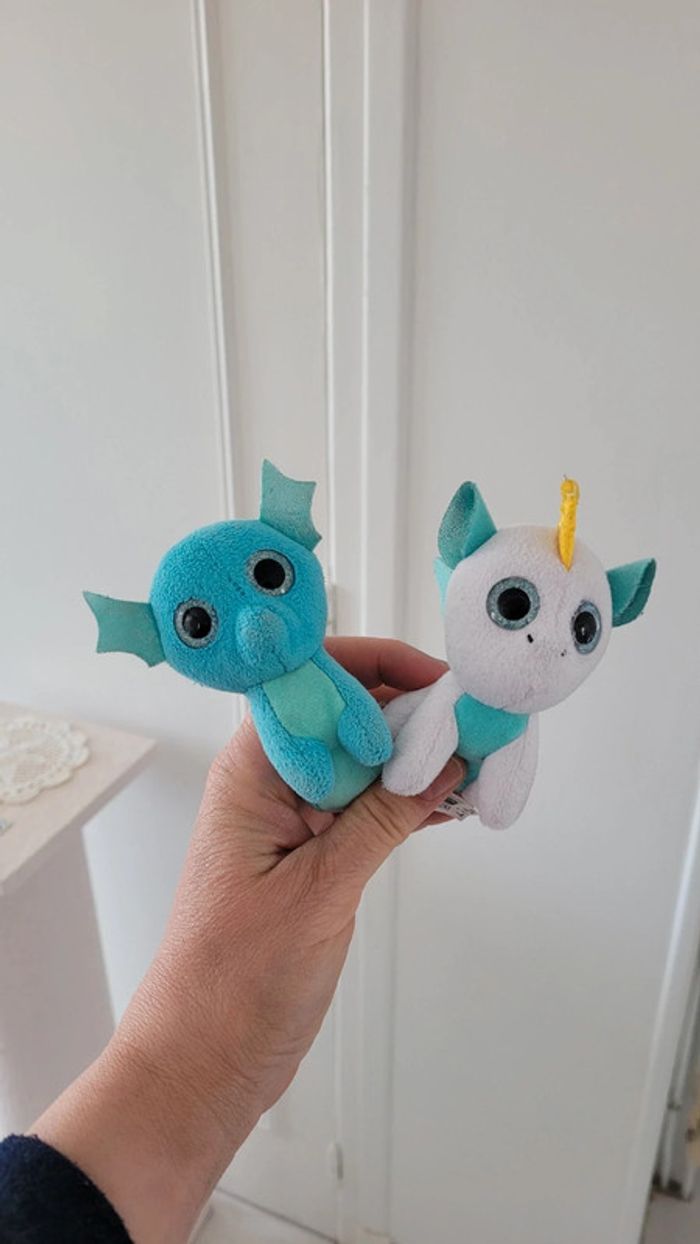Deux peluches TY McDonald’s – Neptune & Ali