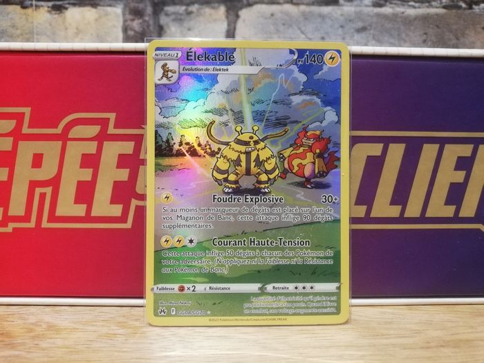 Carte Pokemon Elekable GG08/GG70
