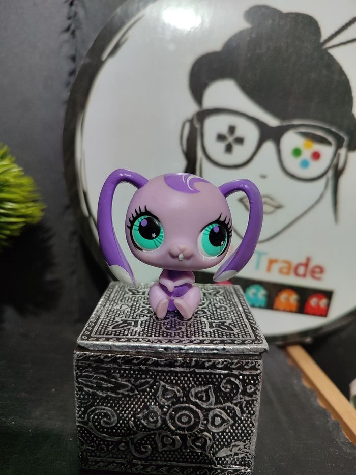 Lps931 My Littlest Petshop Pet Shop LPS Bunny Rabbit Lop Ears Lapin Bélier 2736