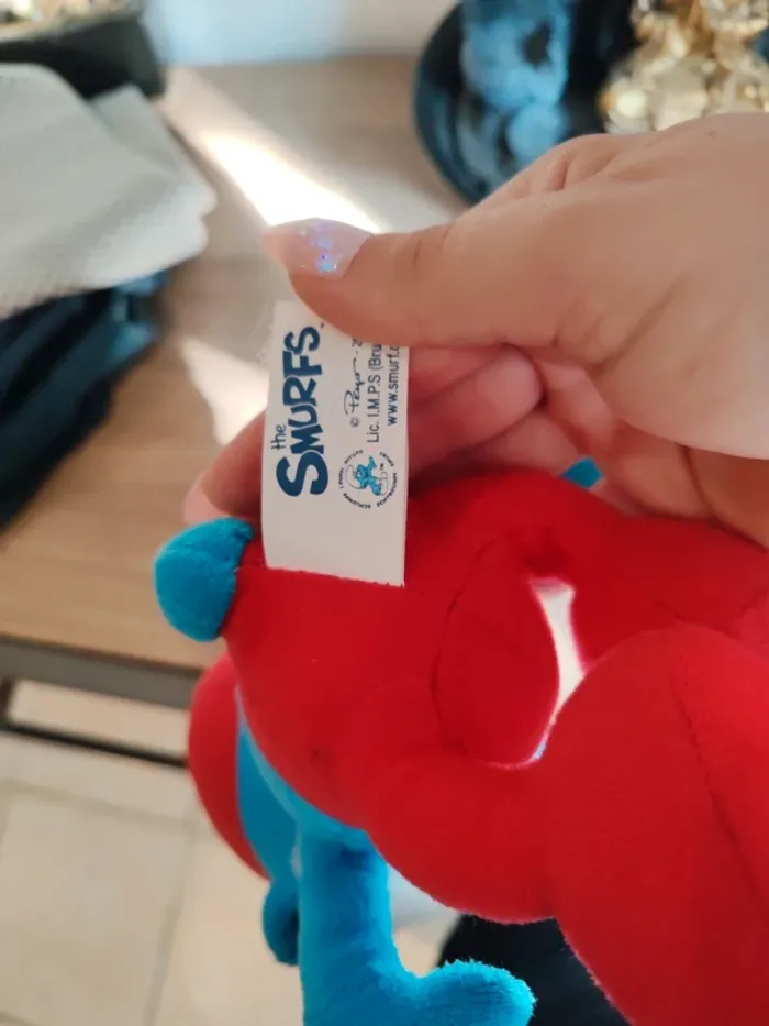 Peluche grand schtroumpf - photo numéro 2