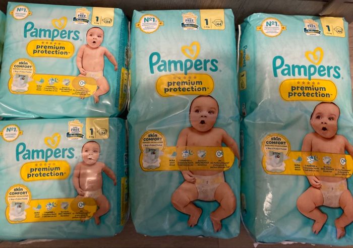 Couches Pampers taille 1 - photo numéro 2