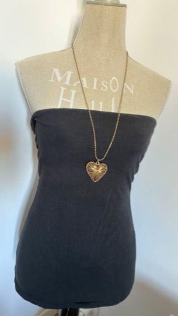 Top bustier noir undiz taille 40 L