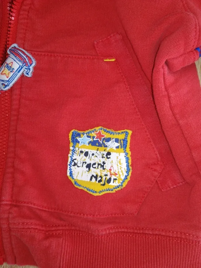 Gilet 12 mois 74cm Sergent Major - photo numéro 5