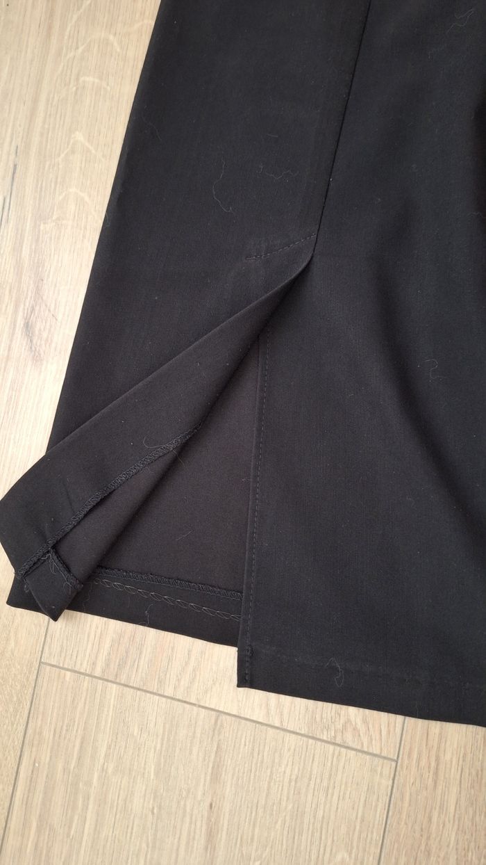 Jupe noir taille S Morgan fendue dessus du genou - photo numéro 3