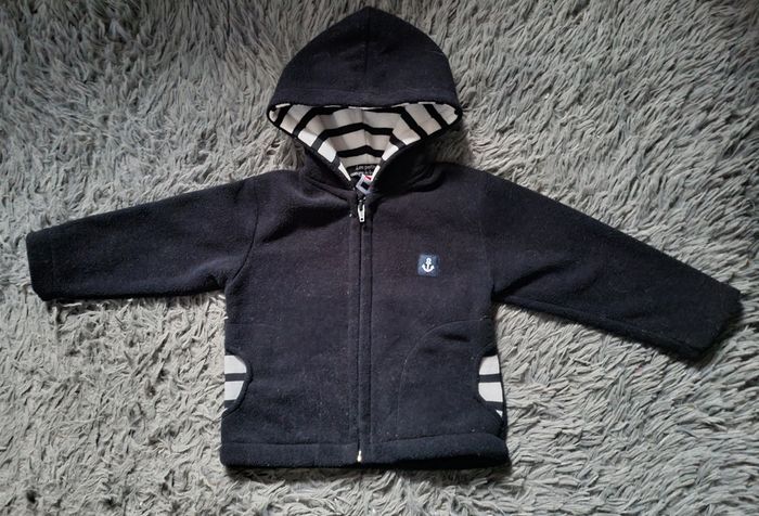 Gilet zippé à capuche Thème Marin ⚓️ 18mois mixte