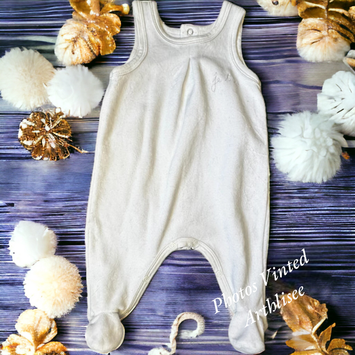Ensemble 3P petit poussin Petit Bateau 1 mois TBE (22€) - photo numéro 3