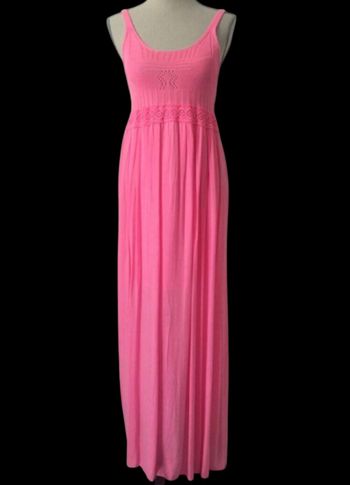 Robe rose d’été