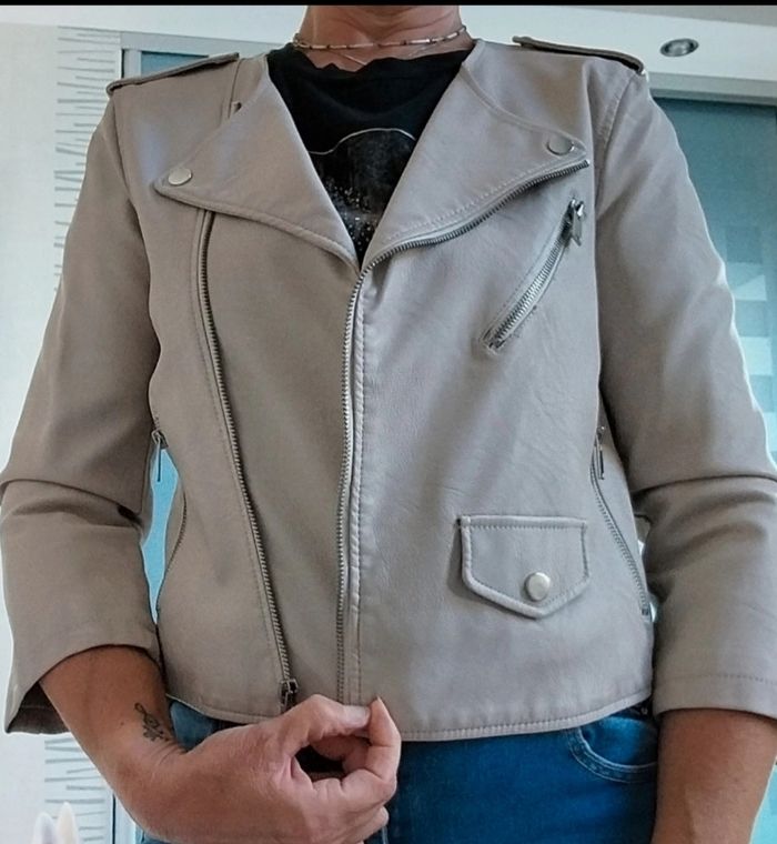 Veste simili cuir