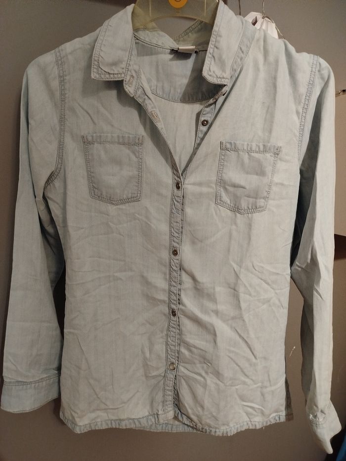 Chemise en jean Cyrillus taille 14