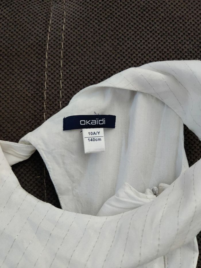 Robe blanche argentée - photo numéro 3