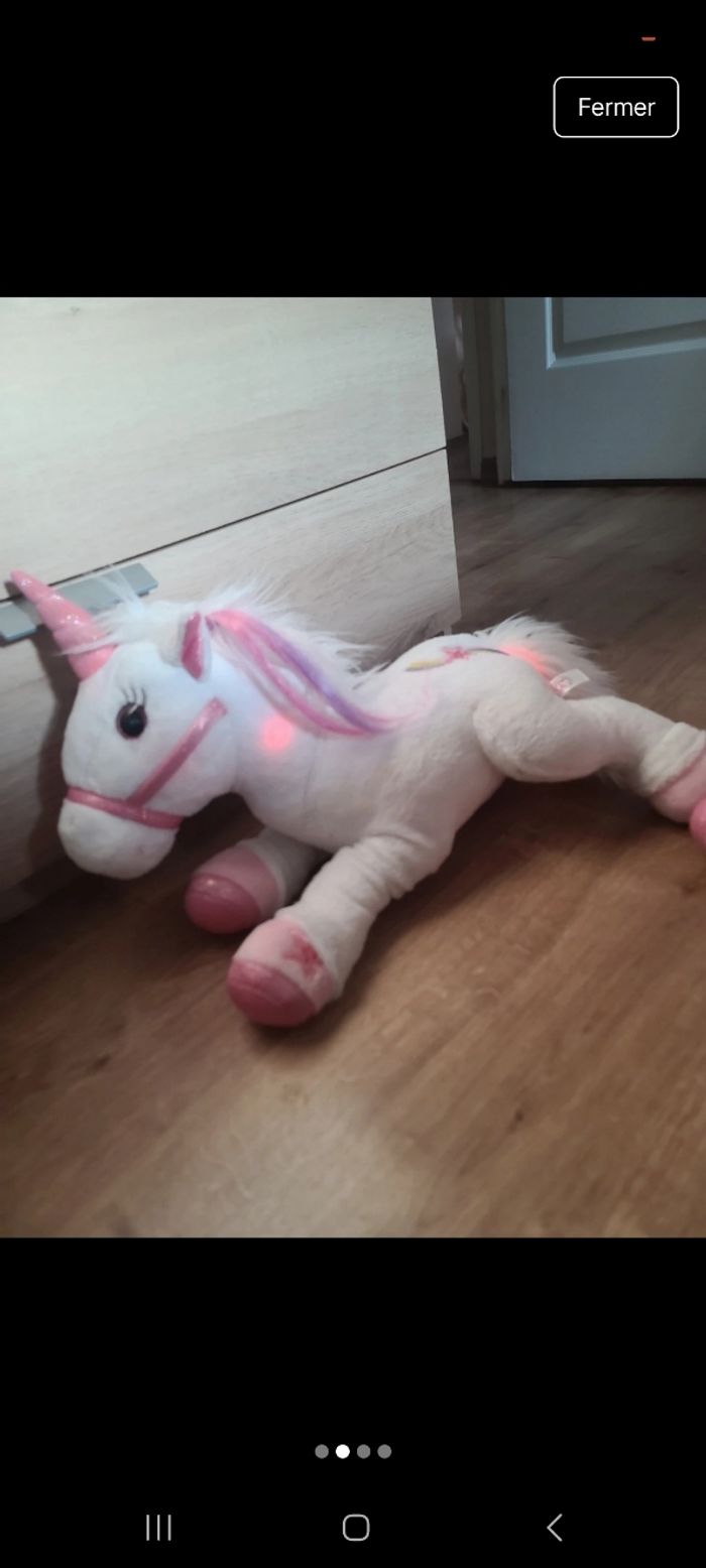 Peluche licorne - photo numéro 2