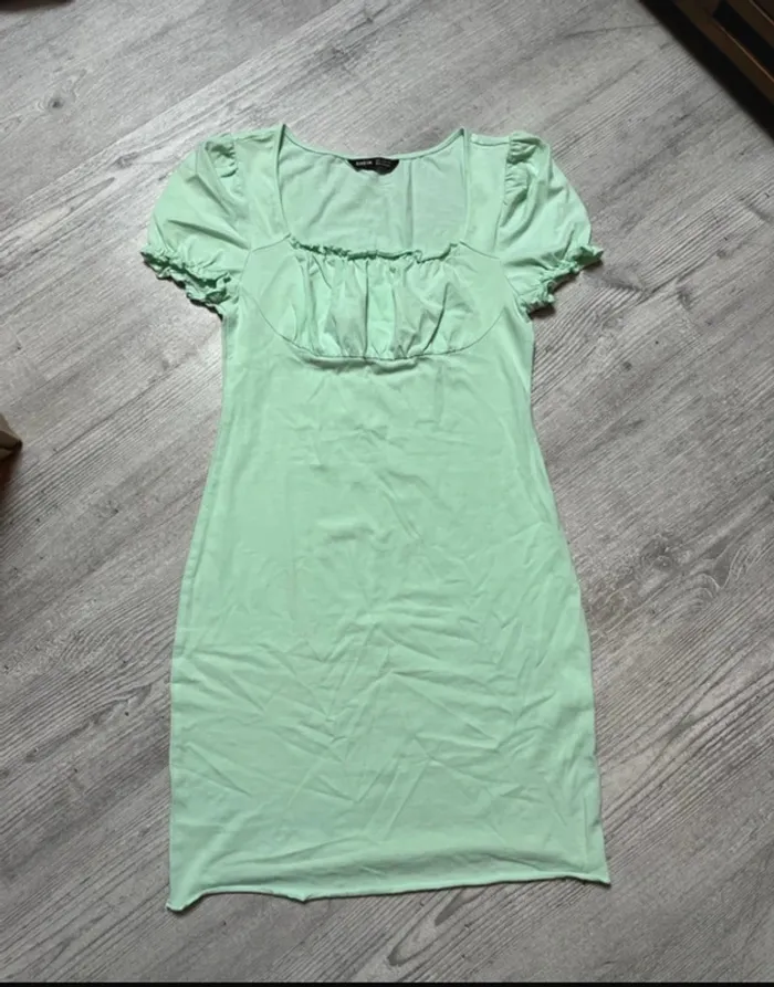 robe été verte shein