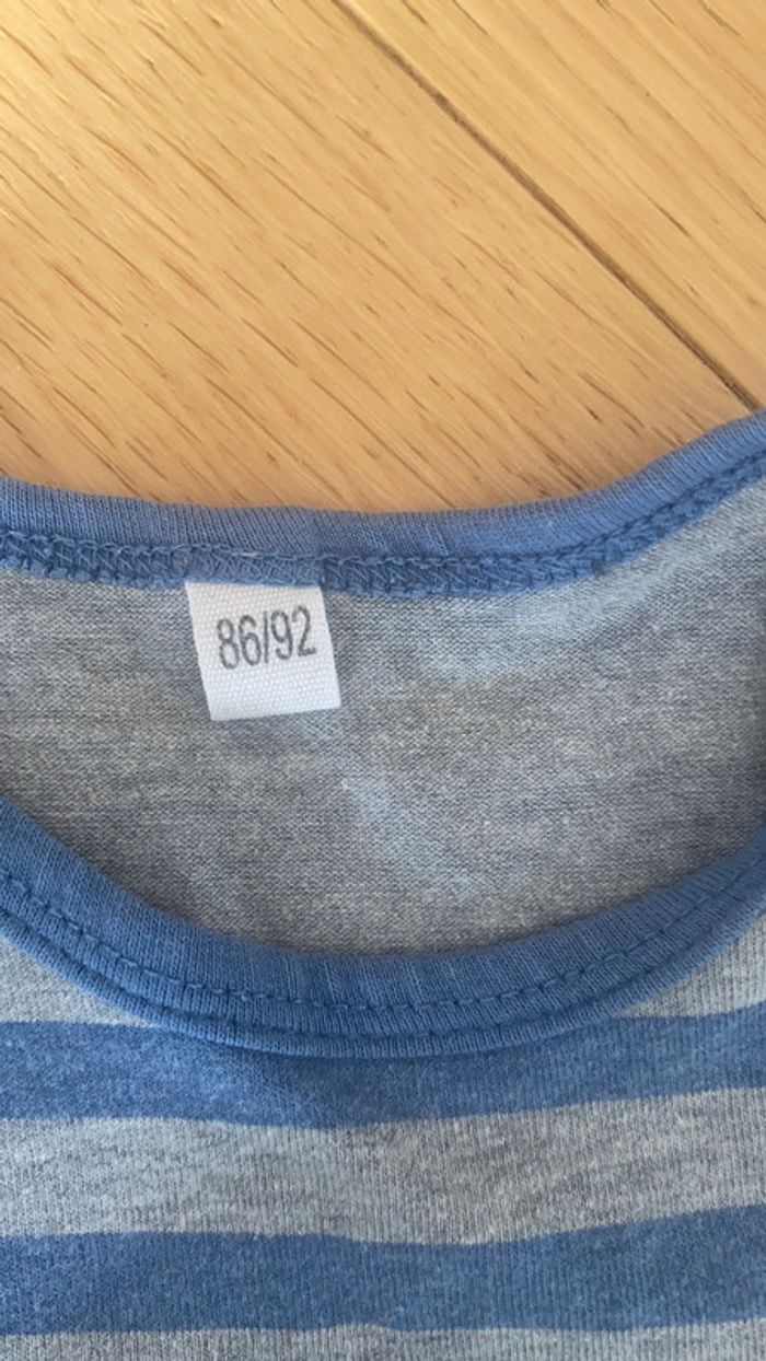 3 bodys manches longues 86/92 - photo numéro 4