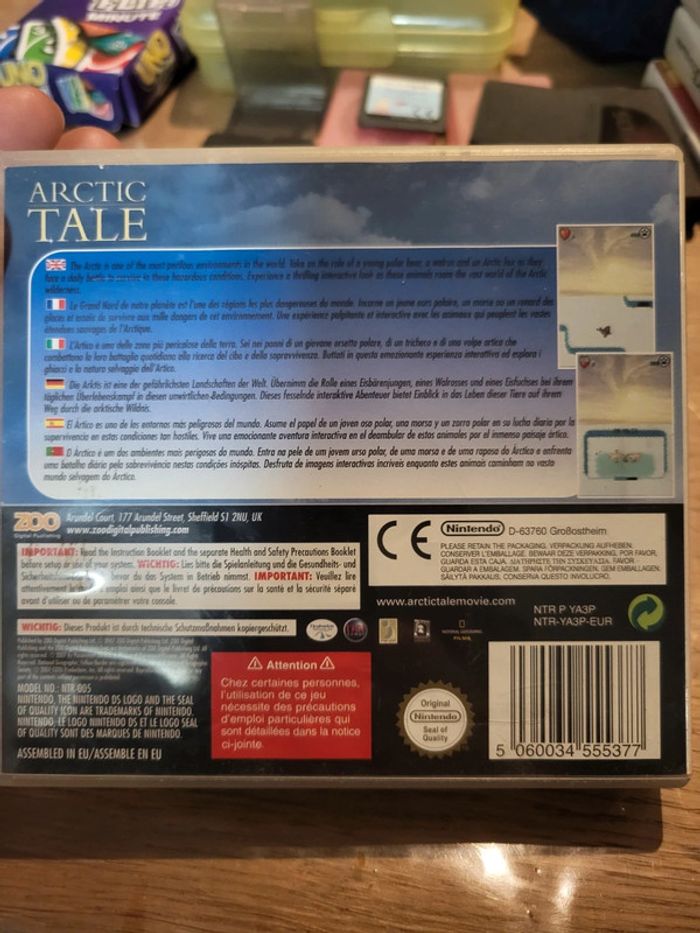 Jeu Nintendo ds artic tale - photo numéro 2