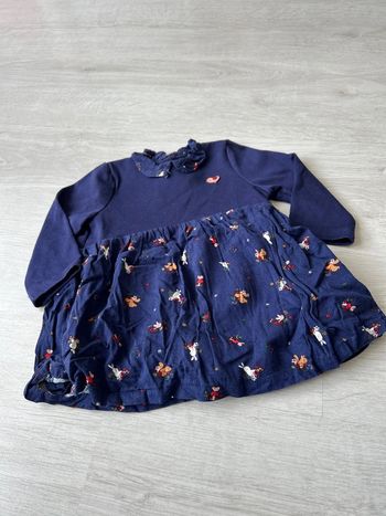 Robe sergent major 9 mois bébé fille