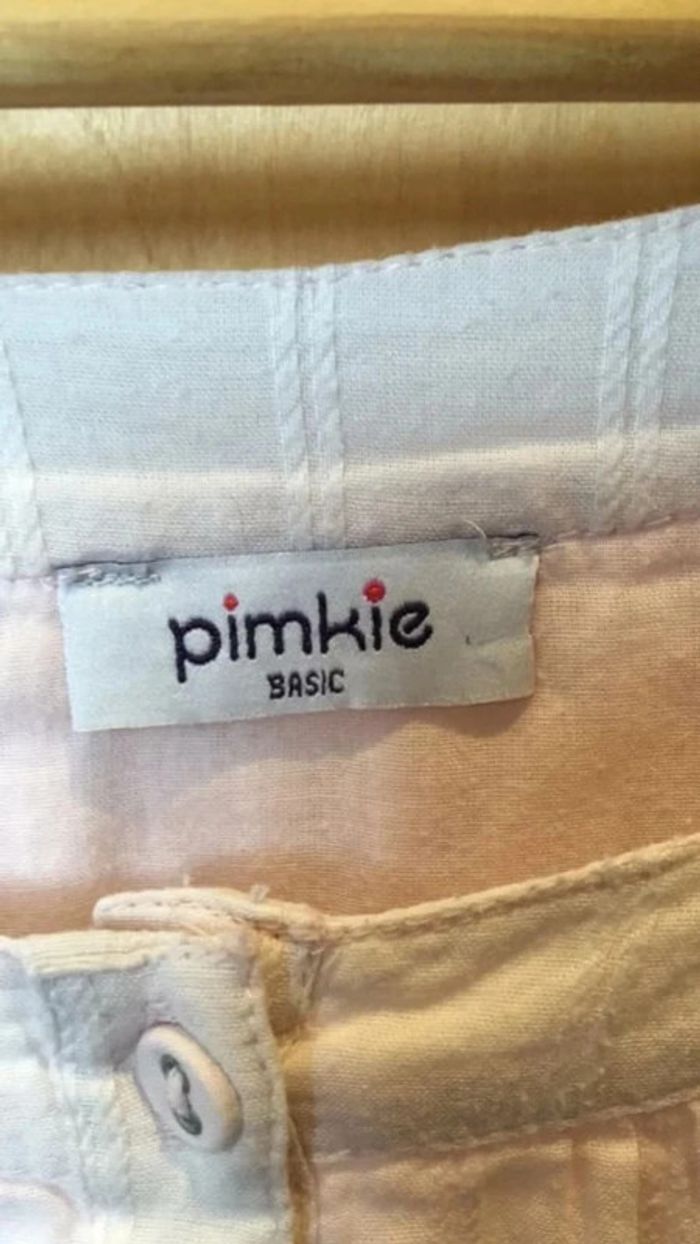 Tunique Pimkie rose pâle en coton Taille 36 - photo numéro 5