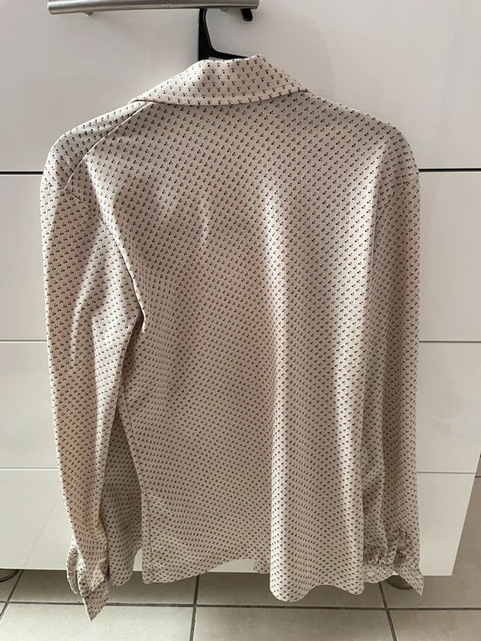 Chemise beige à motif S - photo numéro 2
