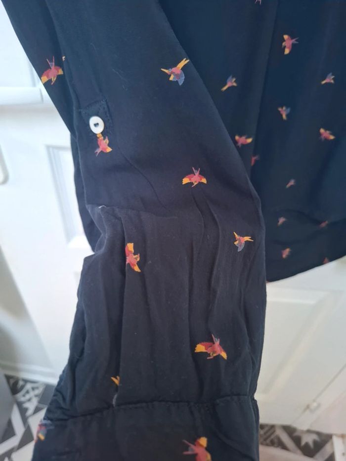 Blouse bleue marine taille S kiabi - photo numéro 4
