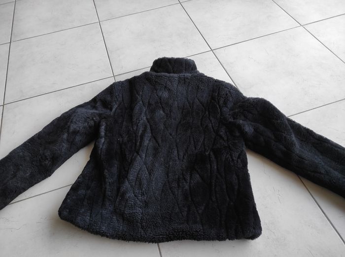 Veste noire Orchestra 14 ans en maille plume - photo numéro 2