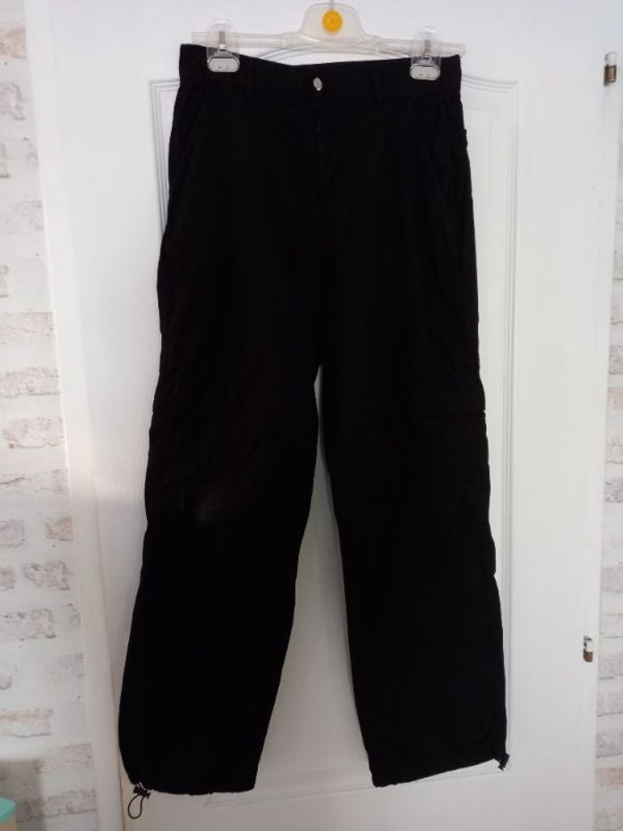 Pantalon toile style cargo
