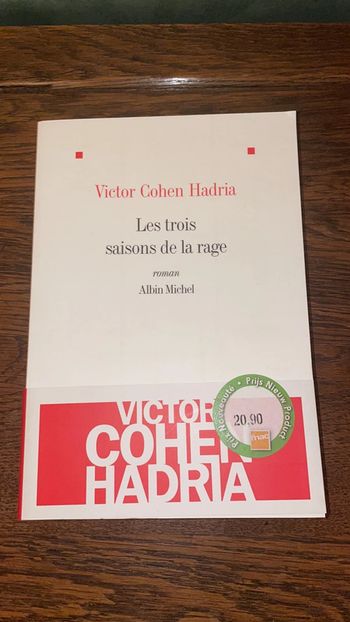 Les trois saisons de la rage - Victor Cohen Hadria