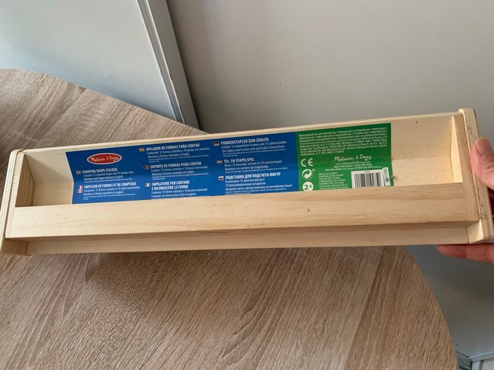 Empileur de formes en bois pour apprendre à compter - photo numéro 9