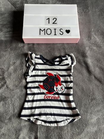 T shirt 12 mois
