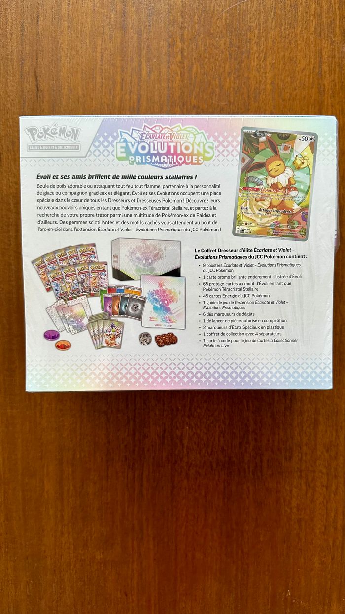 Pokemon ETB Évolutions Prismatiques 8.5 - photo numéro 3