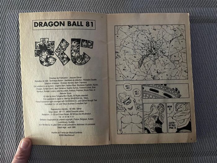 Manga Dragon Ball Tome 81 - photo numéro 2