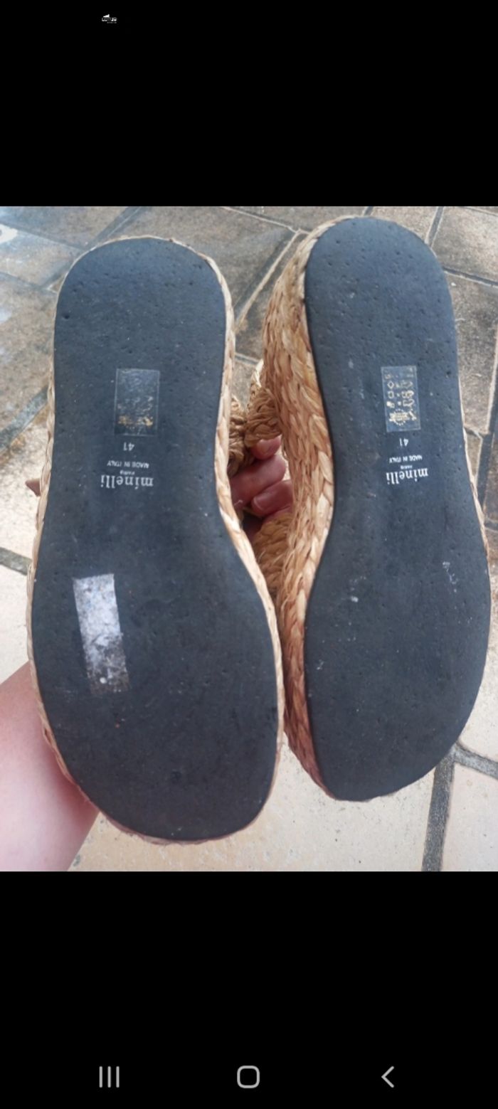 Sandales 👡 Minelli t.41 - photo numéro 6