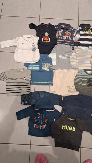 Lot de vêtements 6 mois