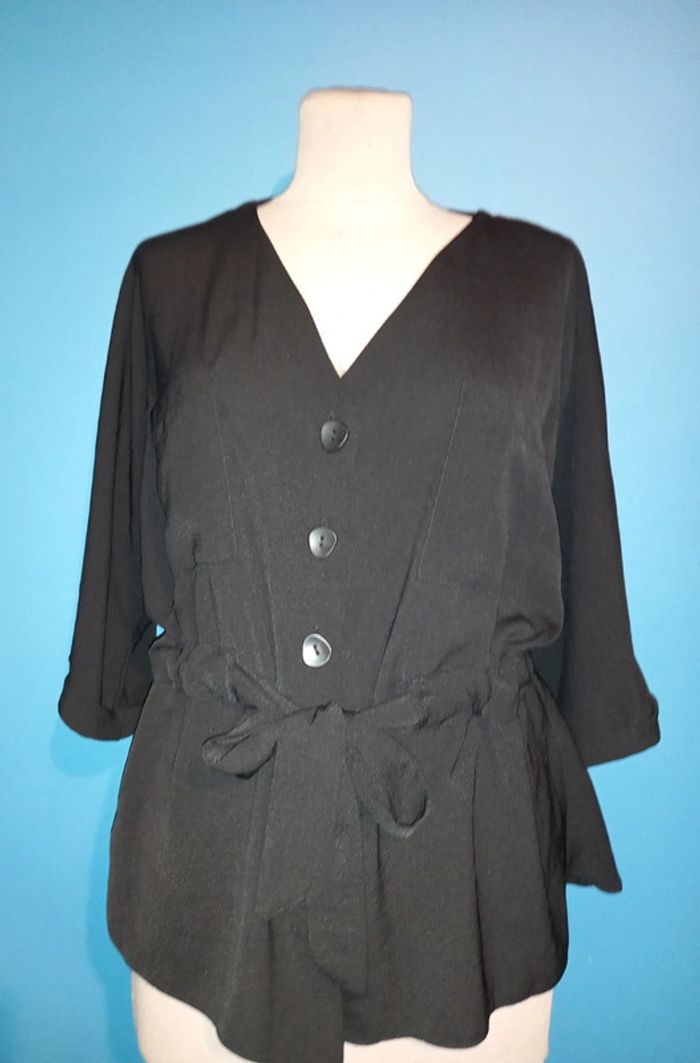 Blouse noire XL - photo numéro 2