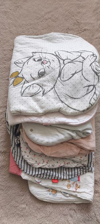 Lot de 7 gigoteuses bébé fille – 0 à 6 mois – Automne/Hiver