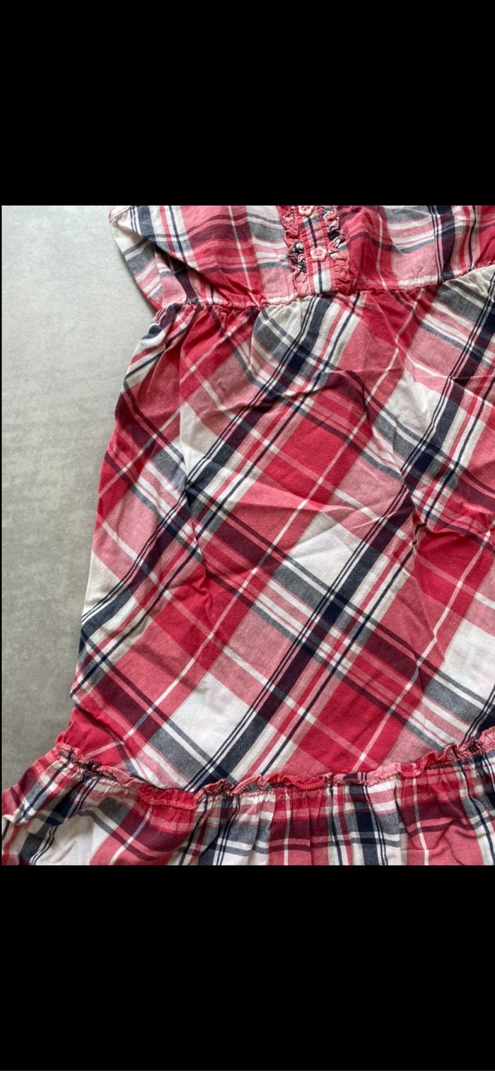 Robe été à carreaux 5 ans - photo numéro 6