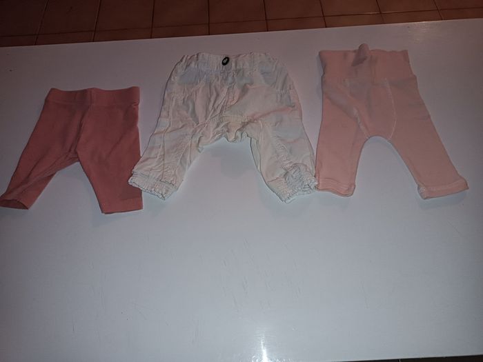 Lot 3 pantalon fille