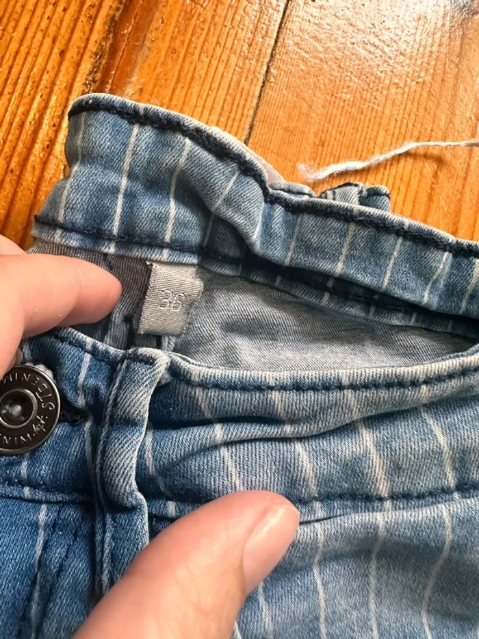 Pantalon rayé Zeeman 36 - photo numéro 2
