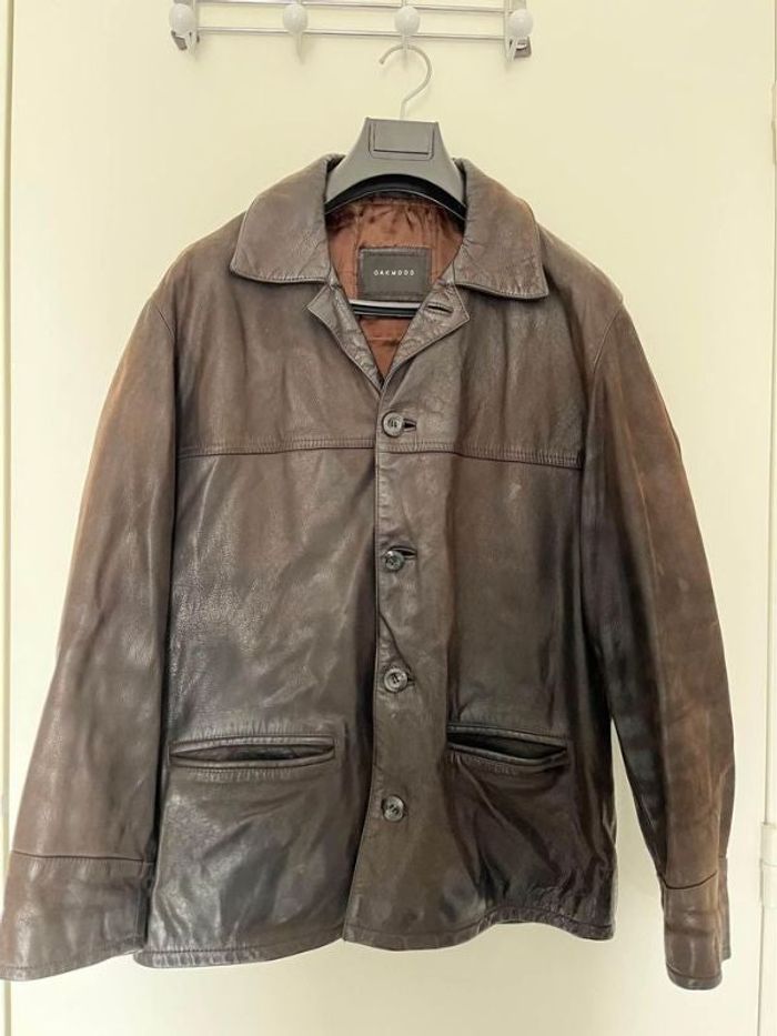 Manteau Cuir Veritable